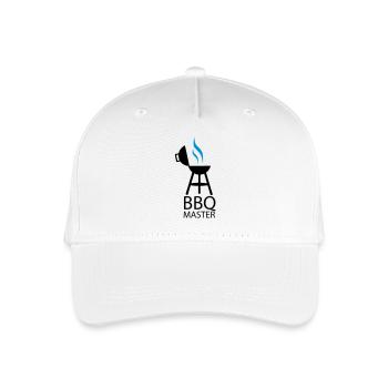 BBQ master 2clr - Kinder Bio Basecap - Weiß - Vorne