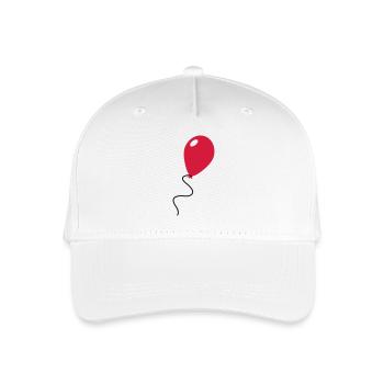 Ballon / Balloon - Kinder Bio Basecap - Weiß - Vorne