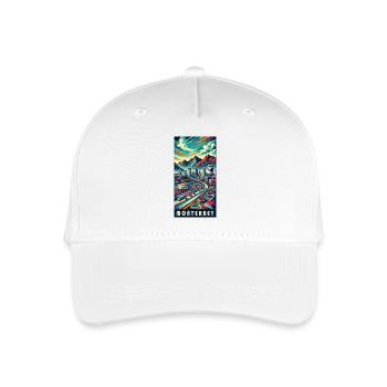 Monterrey Mexiko Stadt Reise Design - Kinder Bio Basecap - Weiß - Vorne