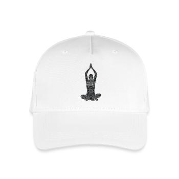 Yoga Meditation Spa Namaste - Organic Kids’ Baseball Cap - white - Front