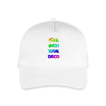 FÜHL MICH TOTAL DISCO - Kinder Bio Basecap - Weiß - Vorne
