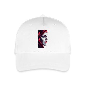 MY WOMAN - Organic Kids’ Baseball Cap - white - Front