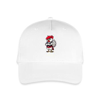 Poulet Basquaise - Texte clair - Casquette de baseball bio Enfant - blanc - Devant