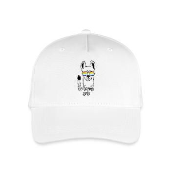 No Drama Lama - Organic Kids’ Baseball Cap - white - Front