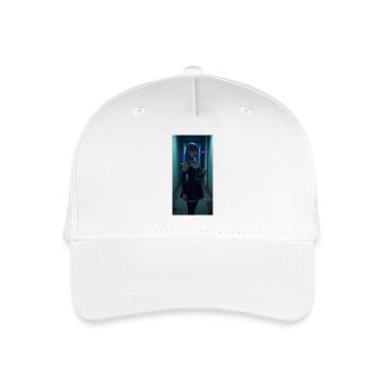 ANIME GIRL SWS - Organic Kids’ Baseball Cap - white - Front