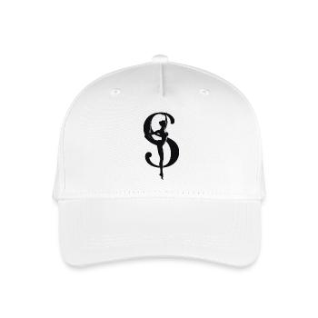 S graceful - Organic Kids’ Baseball Cap - white - Front