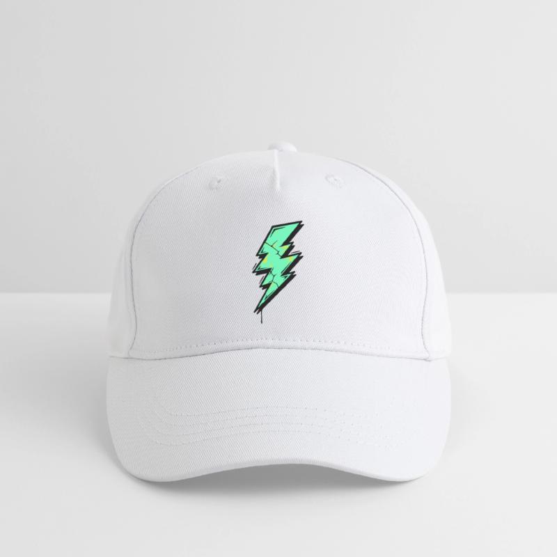 Style Éclair Éclair Abstrait Casquette de baseball bio Enfant
