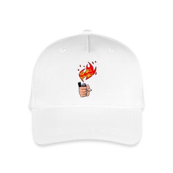 Normandie Feuerzeug Pride Region Normandie - Kinder Bio Basecap - Weiß - Vorne
