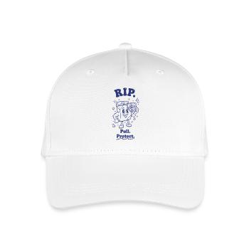 Repose en paix Pull Protect Collectionneur de cartes à collectionner - Casquette de baseball bio Enfant - blanc - Devant