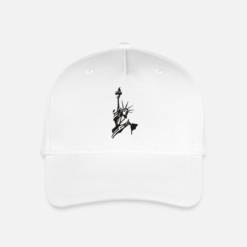 Liberté - Casquette de baseball bio Enfant - blanc