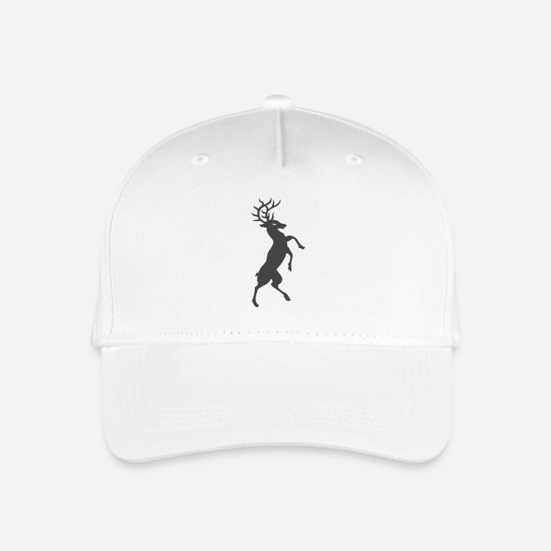 deer - Kinder Bio Basecap - Weiß