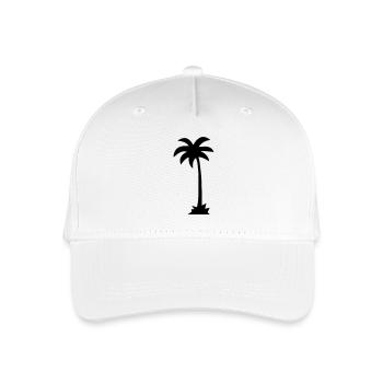 palme - Kinder Bio Basecap - Weiß - Vorne