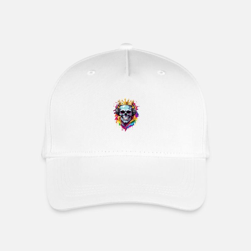 Kopfhörer - Kinder Bio Basecap - Weiß