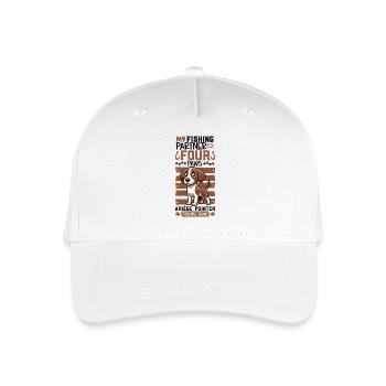 Fishing and Braque de l'Ariège - Organic Kids’ Baseball Cap - white - Front
