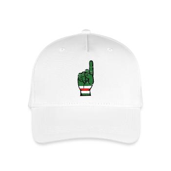 Drapeau de la Tchétchénie numéro 1 utilisé - Casquette de baseball bio Enfant - blanc - Devant