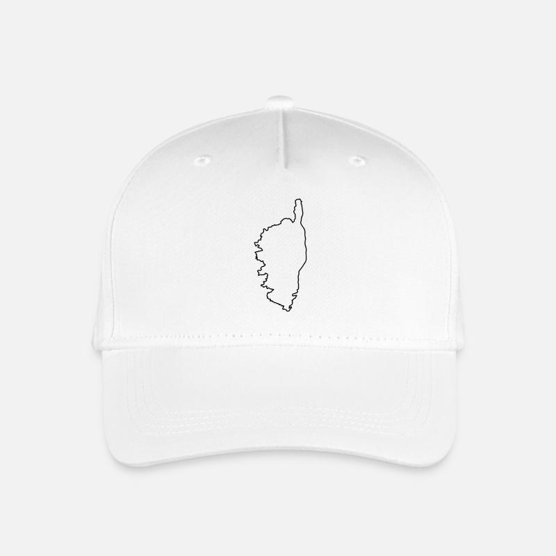 Korsika - Kinder Bio Basecap - Weiß