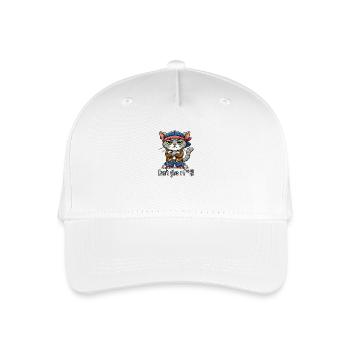 Don't give a F**k! - Organic Kids’ Baseball Cap - white - Front
