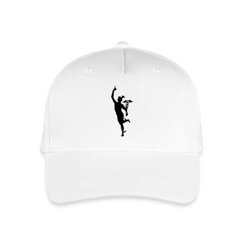 hermes gott griechische mythologie olympus bote - Kinder Bio Basecap - Weiß - Vorne