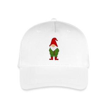 Wichtel Zwerg - Kinder Bio Basecap - Weiß - Vorne