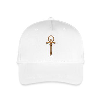 Mystical Symbol - Organic Kids’ Baseball Cap - white - Front