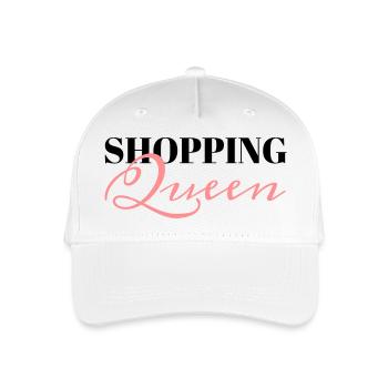 Shopping Queen - Kinder Bio Basecap - Weiß - Vorne