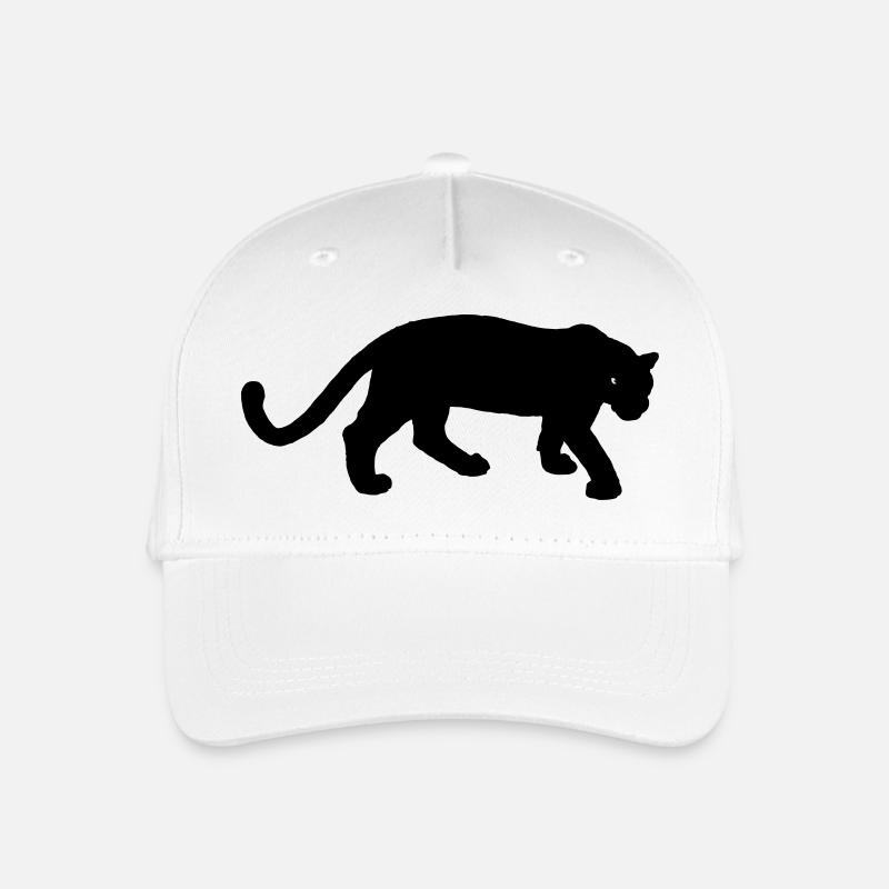 panther - Organic Kids’ Baseball Cap - white