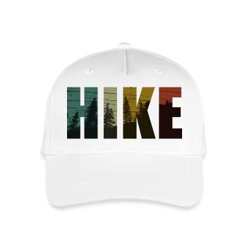 Hike - Organic Kids’ Baseball Cap - white - Front