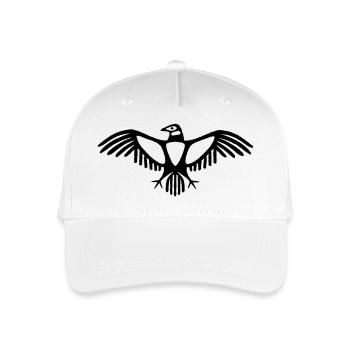 Kondor-Emblem - Kinder Bio Basecap - Weiß - Vorne