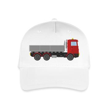 Cargo delivery truck - Organic Kids’ Baseball Cap - white - Front