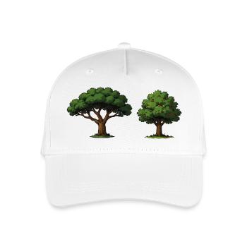 Baumduo Apfelbaum im Gleichgewicht - Kinder Bio Basecap - Weiß - Vorne
