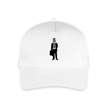 money_business_tt1 - Casquette de baseball bio Enfant - blanc - Devant