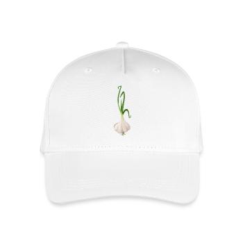 Usine d'ail - Casquette de baseball bio Enfant - blanc - Devant