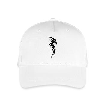 tribal dragon - Kinder Bio Basecap - Weiß - Vorne