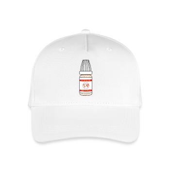 Je suis pour l'homéopathie globuli Globulisierung - Casquette de baseball bio Enfant - blanc - Devant