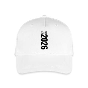 Journeyman 2026 - Organic Kids’ Baseball Cap - white - Front