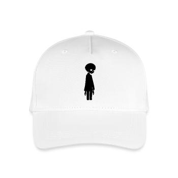 Being Dark - Organic Kids’ Baseball Cap - white - Front