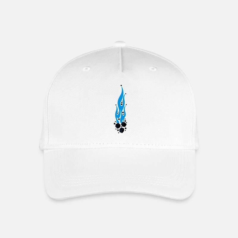 flammen - Casquette de baseball bio Enfant - blanc