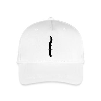 knifedagger - Organic Kids’ Baseball Cap - white - Front