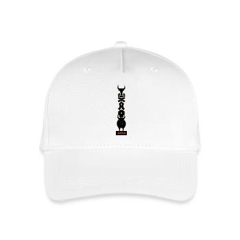 Aloalo, kulturelles Symbol Madagaskars - Kinder Bio Basecap - Weiß - Vorne
