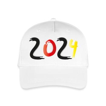 2024 - Kinder Bio Basecap - Weiß - Vorne