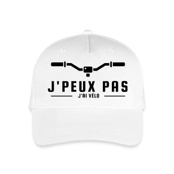 I CAN'T I HAVE A BIKE - HUMOR - PINK - Organic Kids’ Baseball Cap - white - Front
