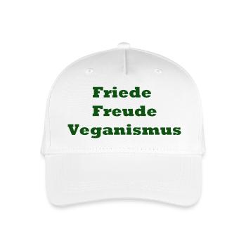Veganismus - Kinder Bio Basecap - Weiß - Vorne