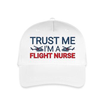 Infirmière de vol Trust Me Air Rescue - Casquette de baseball bio Enfant - blanc - Devant