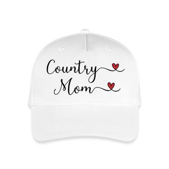 Maman de campagne - Casquette de baseball bio Enfant - blanc - Devant