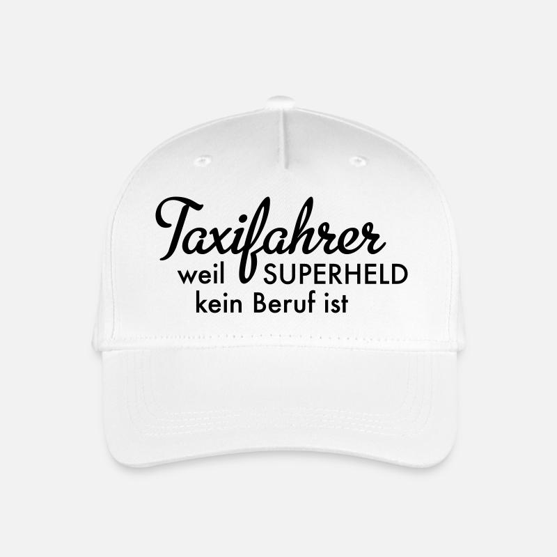 Taxifahrer - Kinder Bio Basecap - Weiß