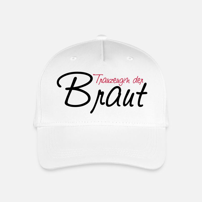 trauzeugin_der_braut - Casquette de baseball bio Enfant - blanc