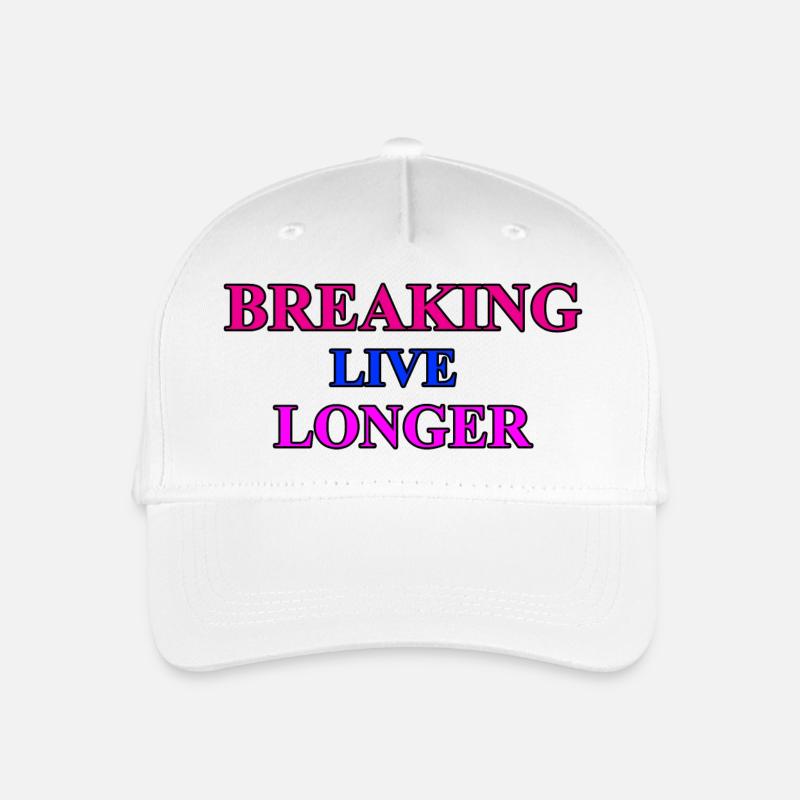 Breaking - dance - Organic Kids’ Baseball Cap - white