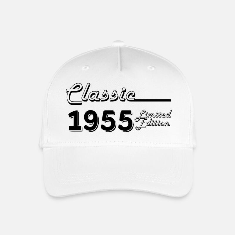 Klassische 1955 Limited Edition - Kinder Bio Basecap - Weiß