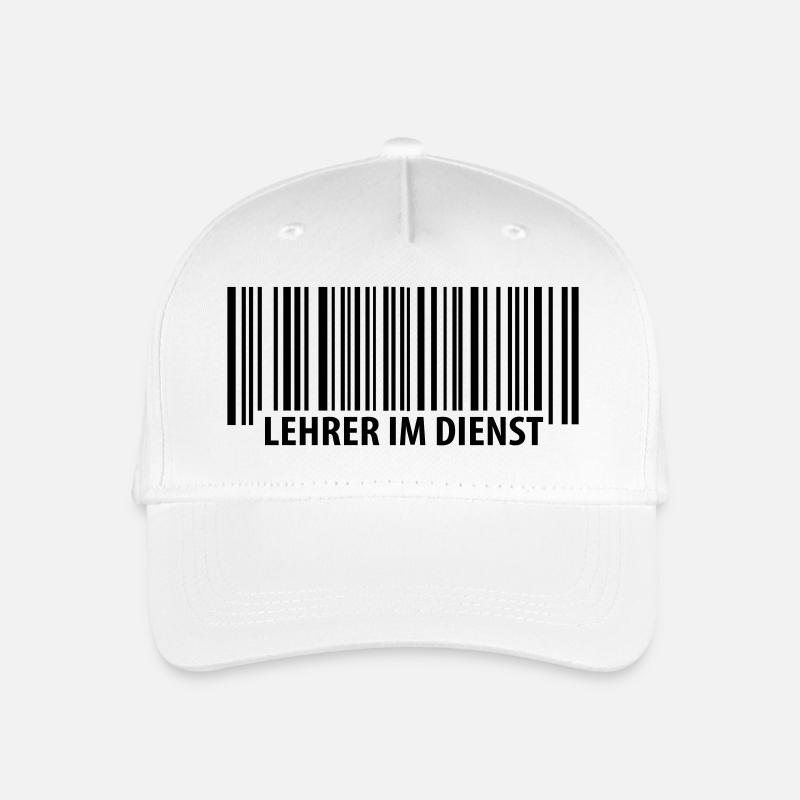 Lehrer im Dienst - Kinder Bio Basecap - Weiß