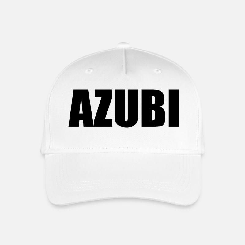 Azubi - Kinder Bio Basecap - Weiß
